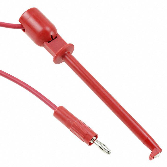 BXHL-60RED E-Z-Hook  Test Leads - Banana, Meter Interface
